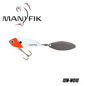 Spinnertail MANYFIK IWO SW 14g 4.5cm culoare W010 Monako