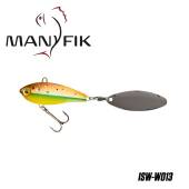 Spinnertail MANYFIK IWO SW 14g 4.5cm culoare W013 Trout