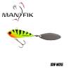 Spinnertail MANYFIK IWO SW 8g 3.5cm culoare W015 Green Tiger