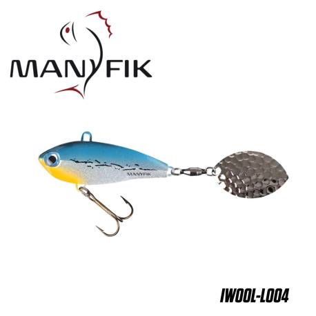 Spinnertail MANYFIK IWO OL 23g 5.5cm culoare L004 Blue