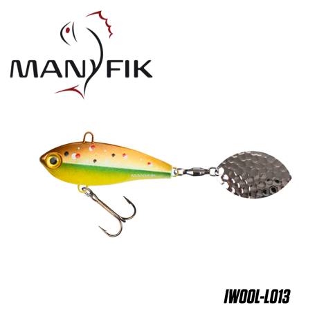 Spinnertail MANYFIK IWO OL 23g 5.5cm culoare L013 Trout