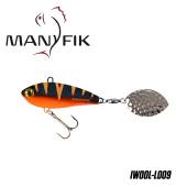 Spinnertail MANYFIK IWO OL 23g 5.5cm culoare L009 Black Perch