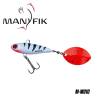 Spinnertail MANYFIK MIKI 13g 4.2cm culoare M010 White