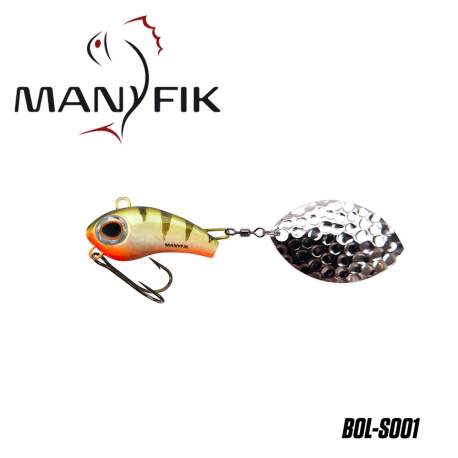 Spinnertail MANYFIK BuBu OL 15g 3.1cm culoare S001 Perch