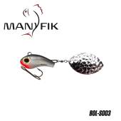 Spinnertail MANYFIK BuBu OL 15g 3.1cm culoare S003 Natural