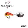 Spinnertail MANYFIK BuBu OL 6g 2.1cm culoare S007 Red