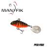 Spinnertail MANYFIK PePe 3D 12g 2.7cm culoare P009 Black