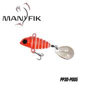 Spinnertail MANYFIK PePe 3D 8g 2.3cm culoare P005 Red