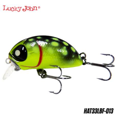 Vobler LUCKY JOHN Haira Tiny Shallow 33F, 3.3cm, 4g, culoare 013