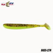 Shad RELAX BASS 8.5cm Laminat, culoare L274, 4buc/blister