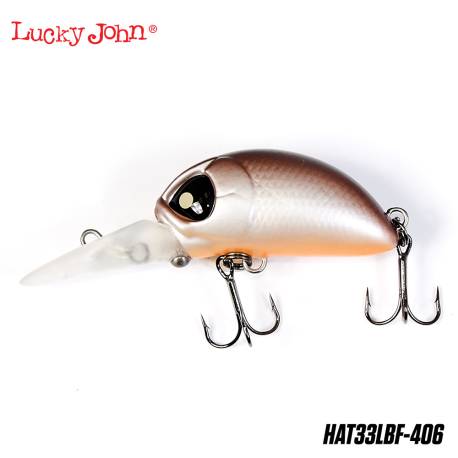 Vobler LUCKY JOHN Haira Tiny Plus One 33LBF, 3.3cm, 4g, culoare 406