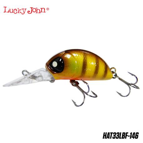 Vobler LUCKY JOHN Haira Tiny Plus One 33LBF, 3.3cm, 4g, culoare 146