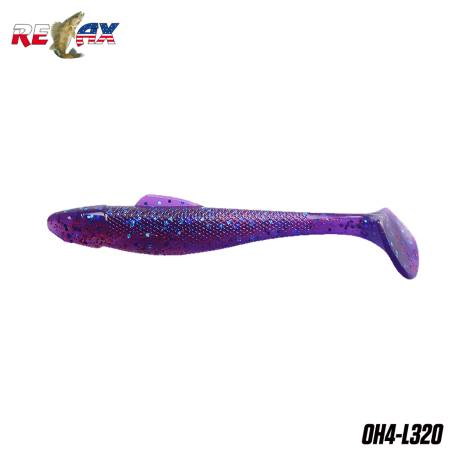 Shad RELAX Ohio 10cm Laminated, culoare L320, 4buc/blister