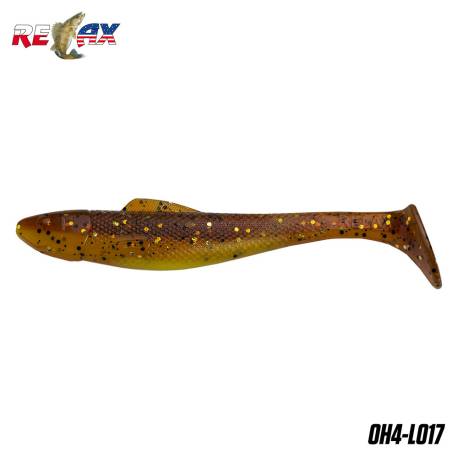 Shad RELAX Ohio 10cm Laminated, culoare L017, 4buc/blister