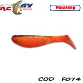 Shad RELAX Kopyto Floating 6.2cm, culoare F074, 4buc/blister