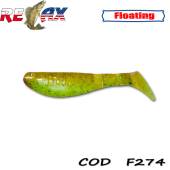 Shad RELAX Kopyto Floating 6.2cm, culoare F274, 4buc/blister