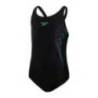 Costum inot fete SPEEDO Plastisol negru roz, marimea 26