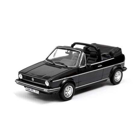 Macheta auto VOLKSWAGEN Golf 1 Cabriolet (1981) 1:43 negru