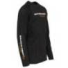 Tricou SAVAGE GEAR Signature Logo Long Sleeve Black Caviar XXL