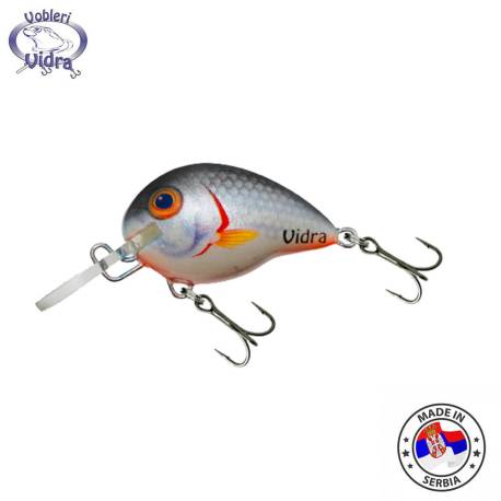 Vobler VIDRA LURES Atomic Chub 3.5cm, 6g, Sinking, culoare BKR