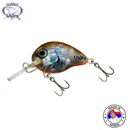 Vobler VIDRA LURES Atomic Chub 3.5cm, 6g, Sinking, culoare BRH (holo)