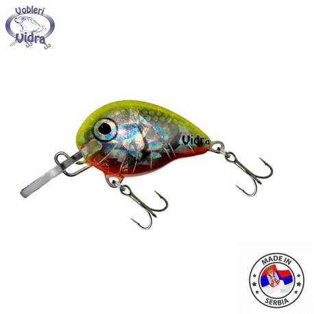 Vobler VIDRA LURES Atomic Chub 3.5cm, 6g, Sinking, culoare FCH (holo)