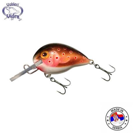 Vobler VIDRA LURES Atomic Chub 3.5cm, 6g, Sinking, culoare BRT