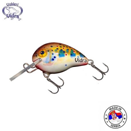 Vobler VIDRA LURES Atomic Chub 3.5cm, 6g, Sinking, culoare RVT