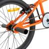 Bicicleta BMX VELORS Rocker V2016A, roti 20", frane V-Brake, cadru portocaliu cu design negru