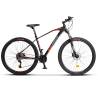 Bicicleta MTB-HT CARPAT C2989H, roti 29", frane hidraulice, Negru/Rosu