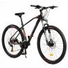 Bicicleta MTB-HT CARPAT C2989H, roti 29", frane hidraulice, Negru/Rosu