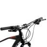 Bicicleta MTB-HT CARPAT C2989H, roti 29", frane hidraulice, Negru/Rosu