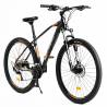 Bicicleta MTB-HT CARPAT C2989H, roti 29", frane hidraulice, Negru/ Portocaliu