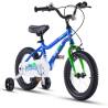 Bicicleta copii 3-5 ani CHIPMUNK CMA1401C, roti 14", albastru/alb