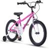 Bicicleta copii 4-6 ani CHIPMUNK CMA1602C, roti 16", fucsia/alb