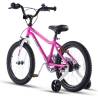 Bicicleta copii 4-6 ani CHIPMUNK CMA1602C, roti 16", fucsia/alb