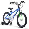 Bicicleta copii 4-6 ani CHIPMUNK CMA1601C, roti 16", albastru/alb