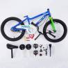 Bicicleta copii 4-6 ani CHIPMUNK CMA1601C, roti 16", albastru/alb