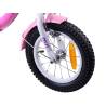 Bicicleta fete 3-5 ani CHIPMUNK CMO1402C, roti 14", roz/alb