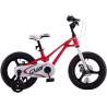 Bicicleta copii 4-6 ani GALAXY G1601C, roti 16", rosu/alb