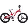 Bicicleta copii 5-7 ani GALAXY G1801C, roti 18", rosu/alb