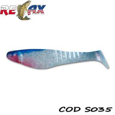 Shad RELAX Shark 4" Standard, 10cm, culoare S035, 10buc/plic