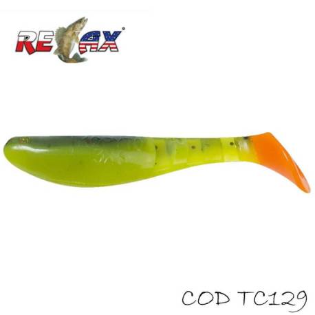 Shad RELAX Kopyto 3" Tricolor, 7.5cm, culoare TC129, 5buc/plic