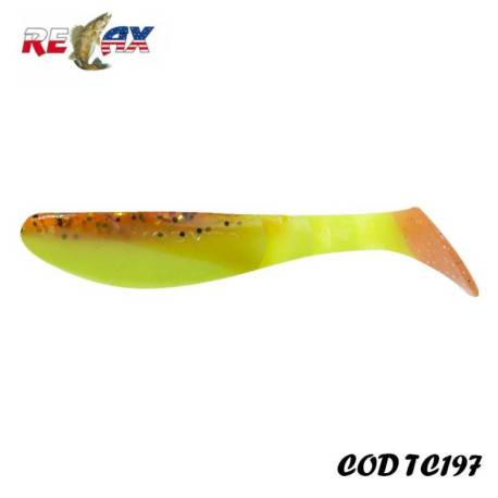 Shad RELAX Kopyto 3" Tricolor, 7.5cm, culoare TC197, 5buc/plic