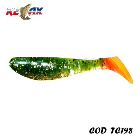 Shad RELAX Kopyto 3" Tricolor, 7.5cm, culoare TC198, 5buc/plic