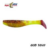 Shad RELAX Kopyto 3" Tricolor, 7.5cm, culoare TC417, 5buc/plic