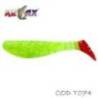 Shad RELAX Kopyto 3" Tail, 7.5cm, culoare T074, 5buc/plic