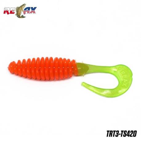 Grub RELAX Turbo Twister Standard, 6.5cm, culoare TS420, 5buc/blister