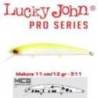 Vobler LUCKY JOHN Makora, 11cm, Suspending, culoare 311