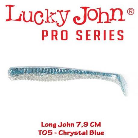 Shad LUCKY JOHN Long John 7.9cm, culoare T05, 8buc/plic